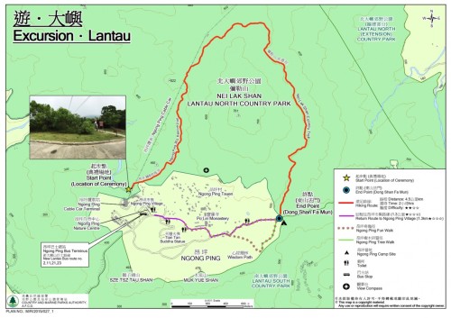 典禮位置圖 Location Map of Ceremony